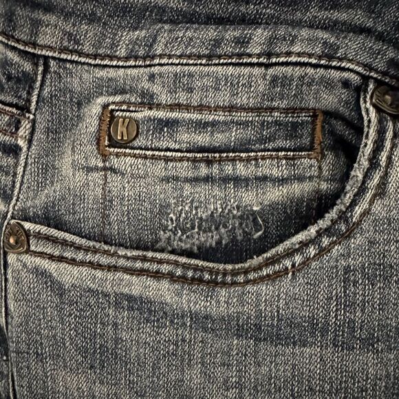 Kut from the Kloth ‘Katy’ Ankle Straight Leg in Cornflower Size 14 - Picture 10 of 14